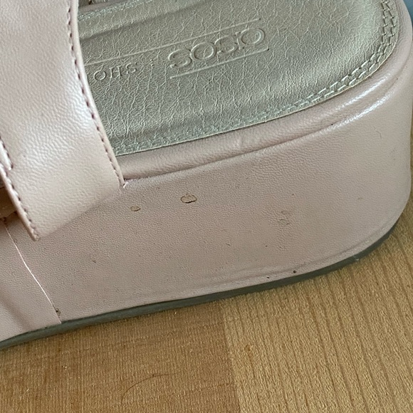 ASOS Pink Platform Sandals - Picture 5 of 11